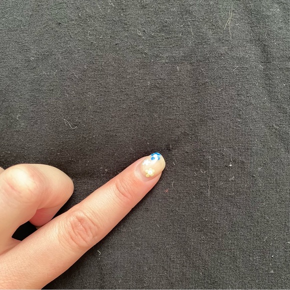 Eileen Fisher Black Bateau Neck Short Sleeve Dress - Picture 10 of 10